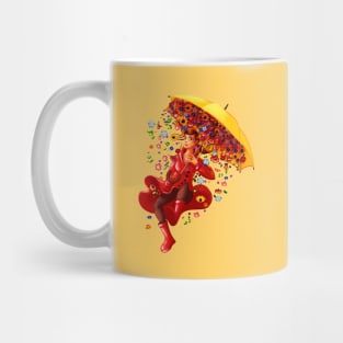 If only it could rain flowers Mug